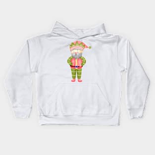 Cute santa claus Kids Hoodie